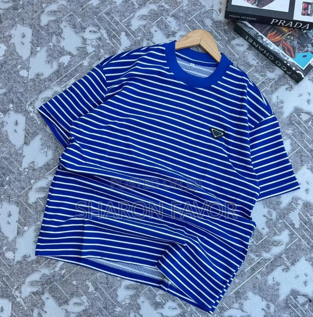 Men’S Striped Cotton T Shirts