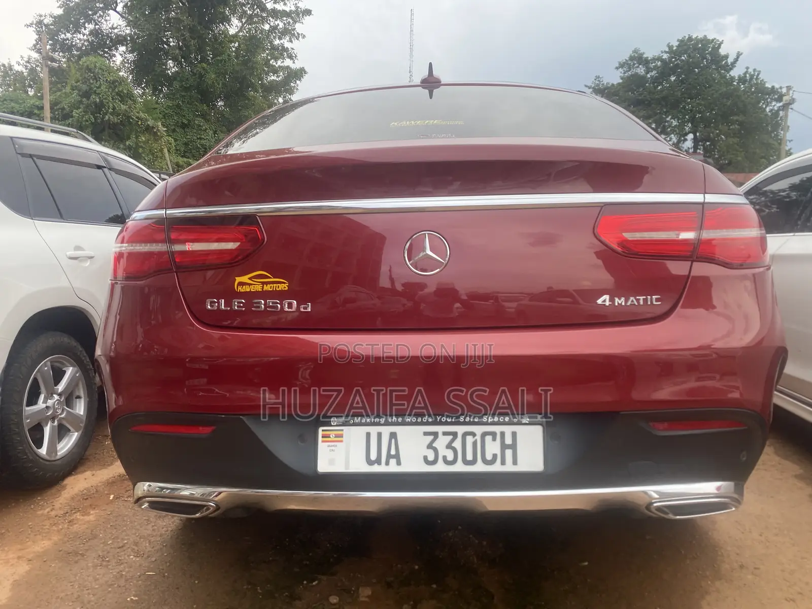 Mercedes-Benz GLE-Class 2020 Red