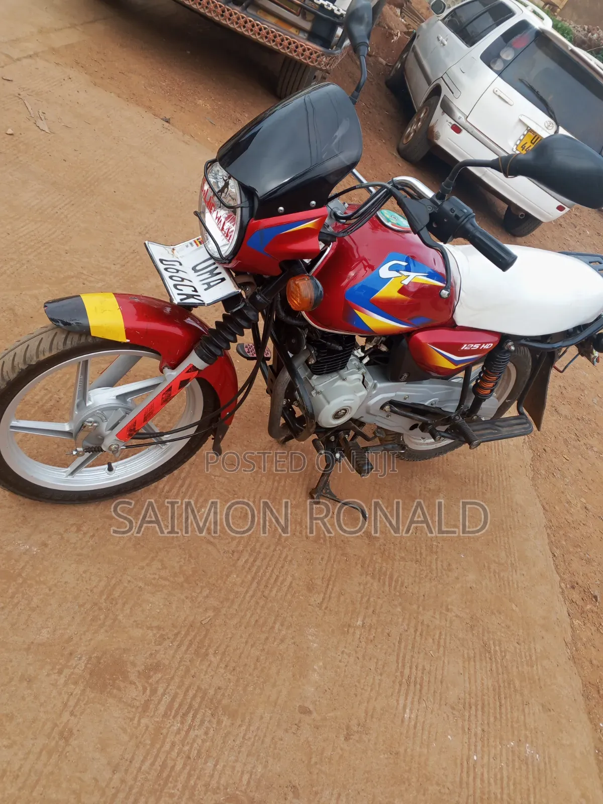 Bajaj Boxer 125 2025 Red