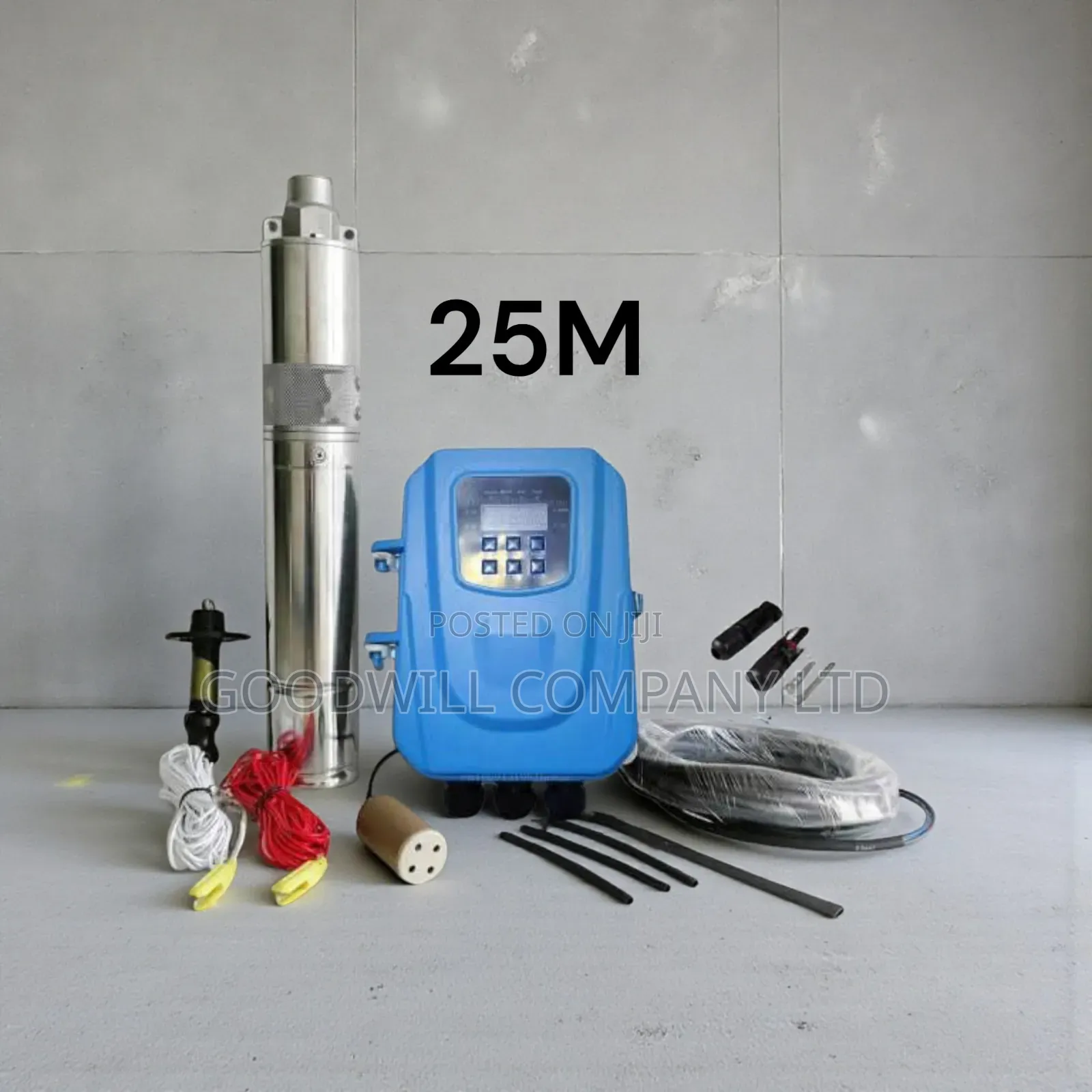25mtrs Heavy Duty Solar Water Pump (Pumping 2000l Per Hour)