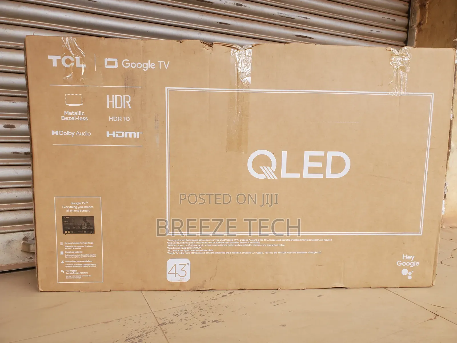 Qled 43" TCL Smart