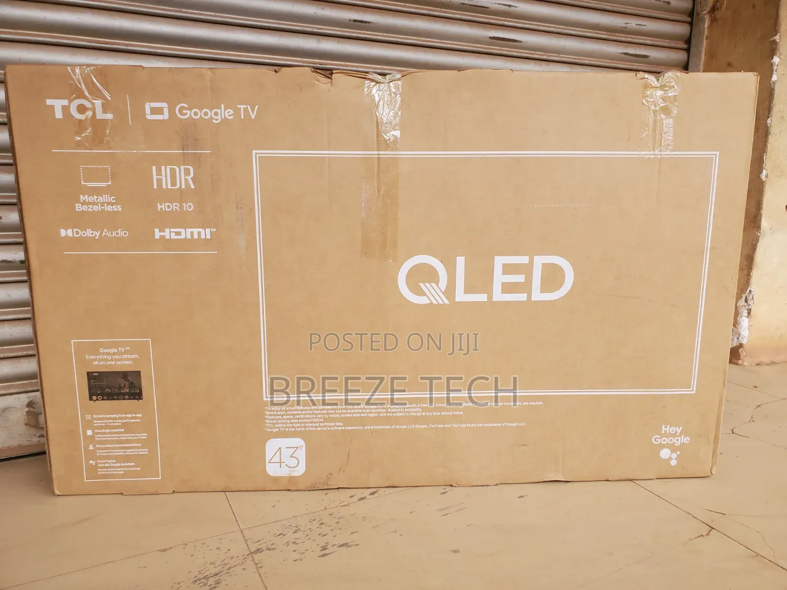 Qled 43" TCL Smart
