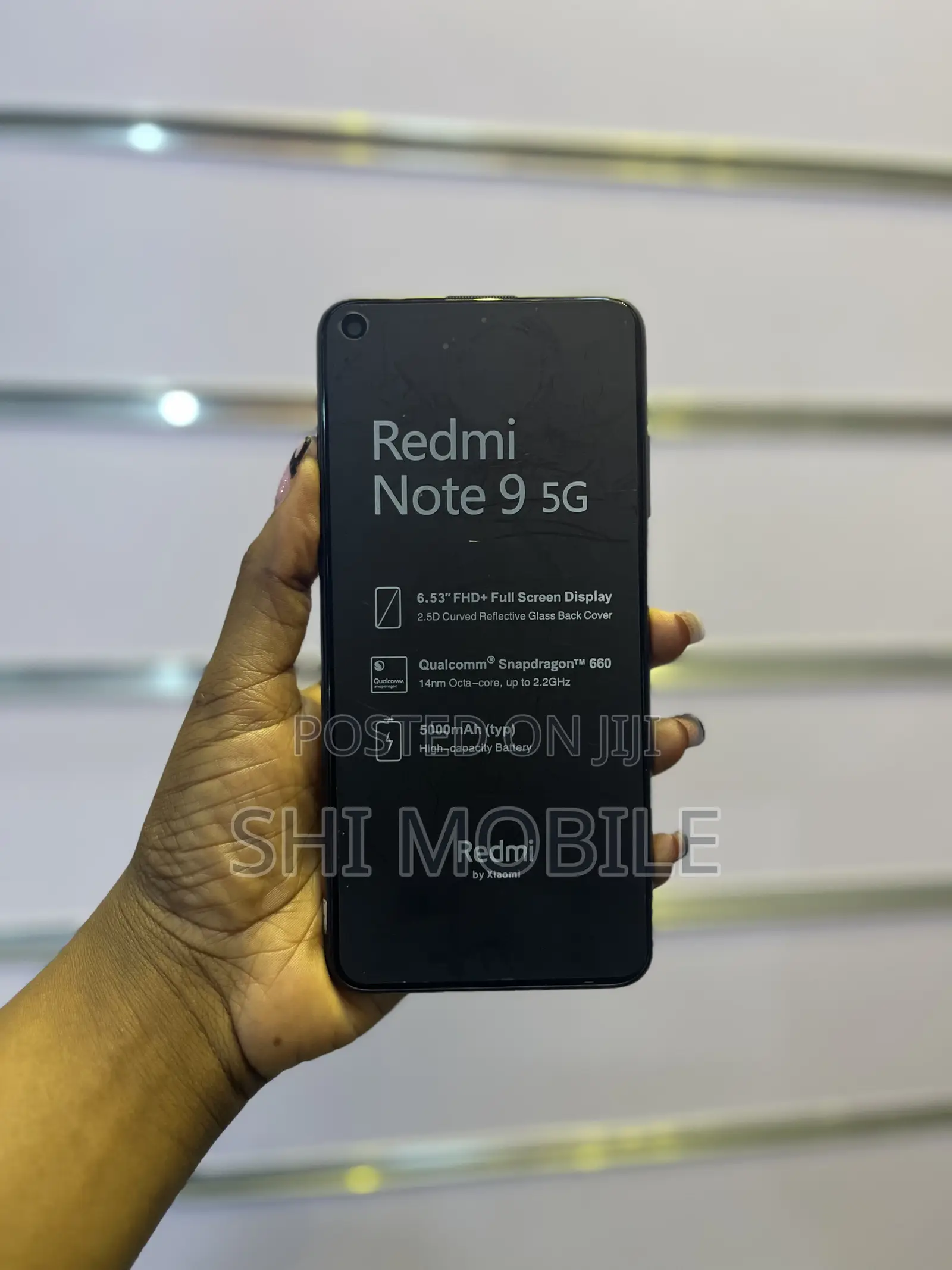 New Xiaomi Redmi Note 9 5G 128 GB Gray