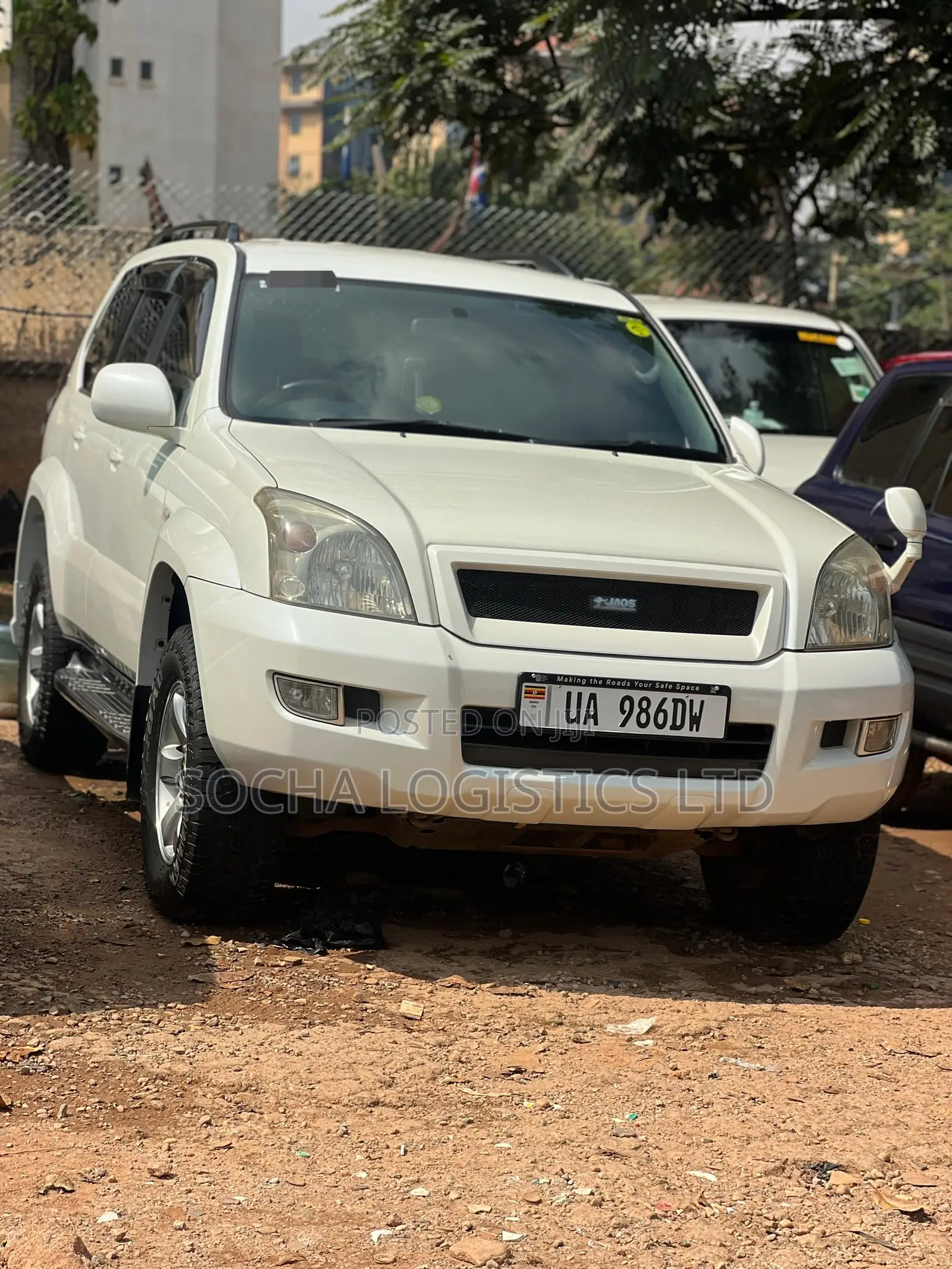 Toyota Land Cruiser Prado 2008 White