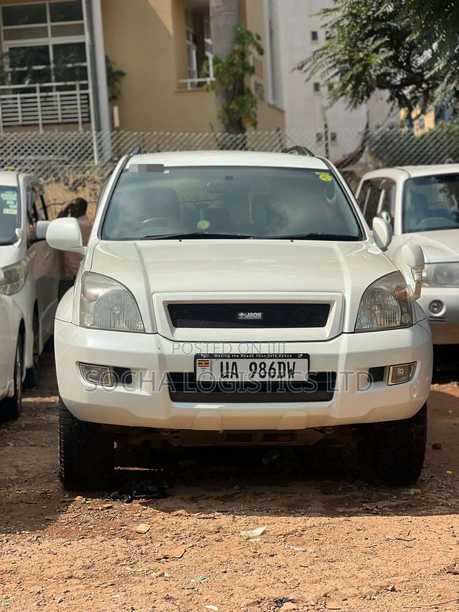 Toyota Land Cruiser Prado 2008 White