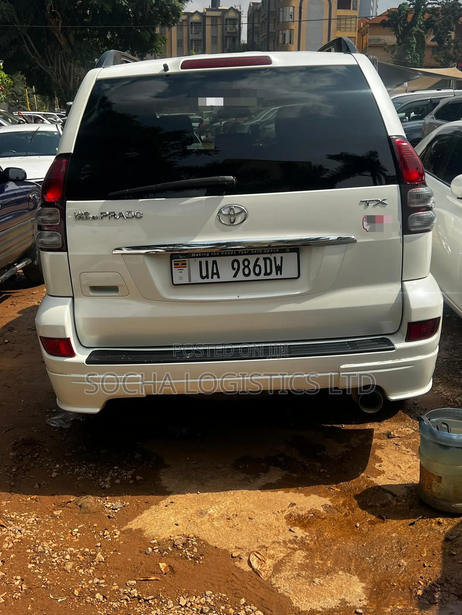 Toyota Land Cruiser Prado 2008 White