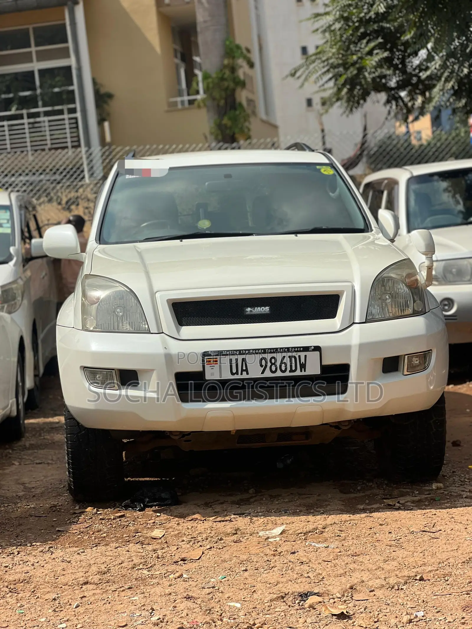 Toyota Land Cruiser Prado 2008 White