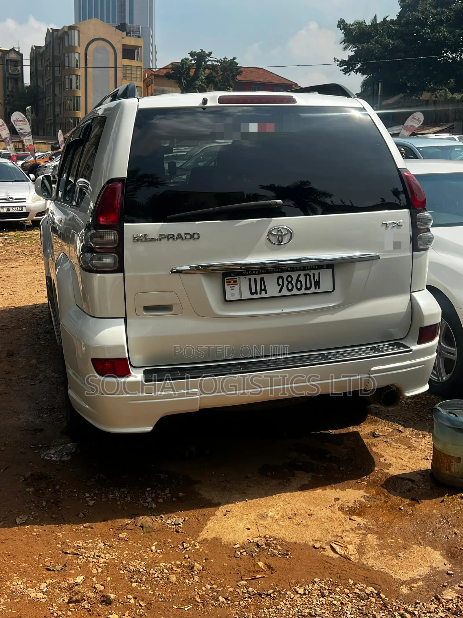 Toyota Land Cruiser Prado 2008 White