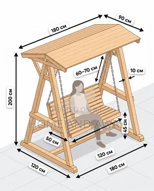 Canopy Garden Swing Chairs From 2,000,000/- With Delivery/Installation