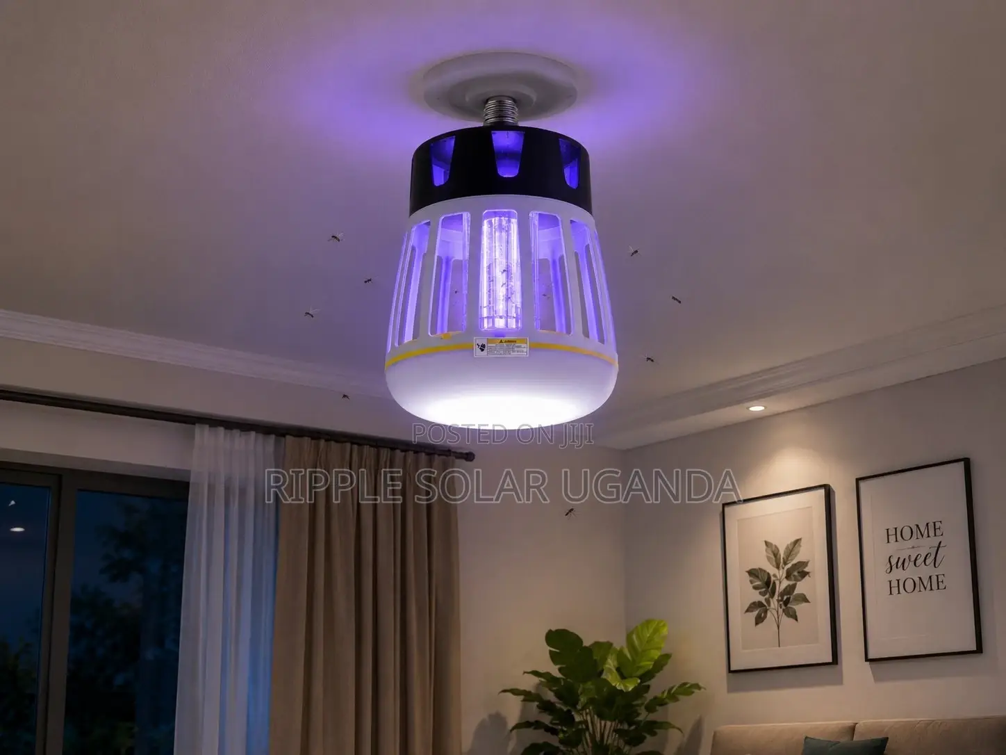 LED Mosquito Killer Lamp Indoor Outdoor UV Insect Trap Light