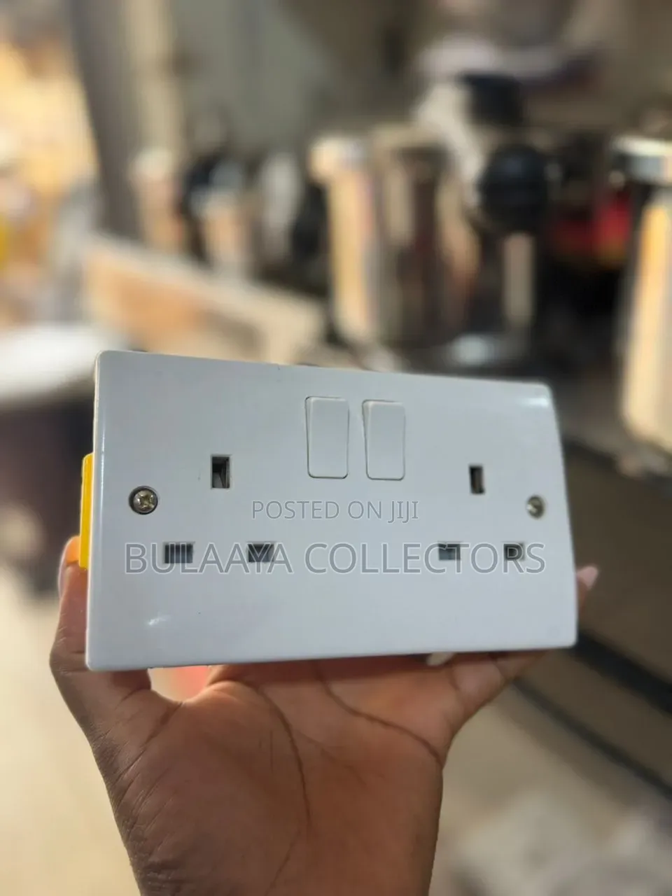 Uk Used White, 13-Amp, Double-Switched Power Sockets.