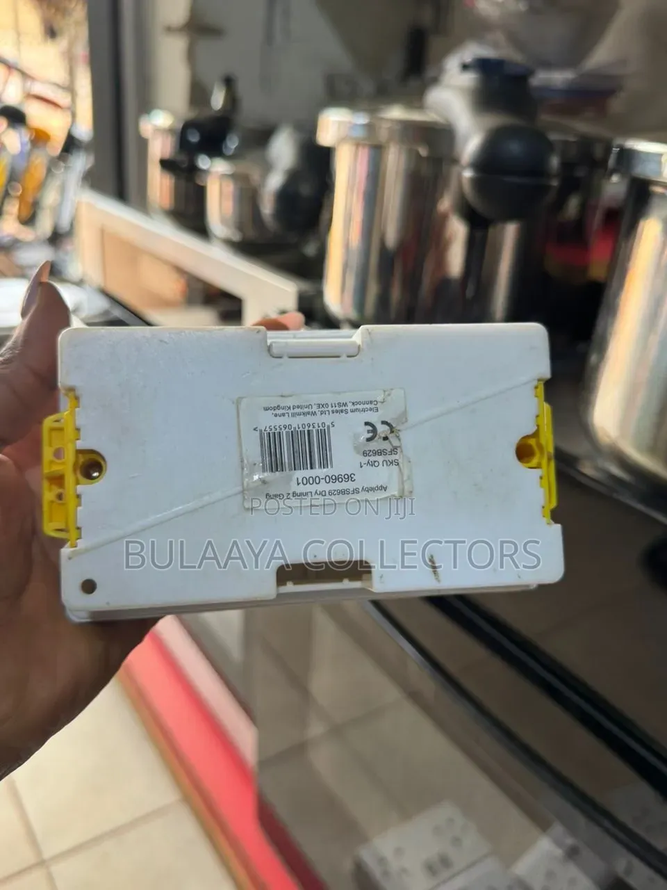 Uk Used White, 13-Amp, Double-Switched Power Sockets.