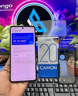 New Tecno Camon 20 256 GB Black