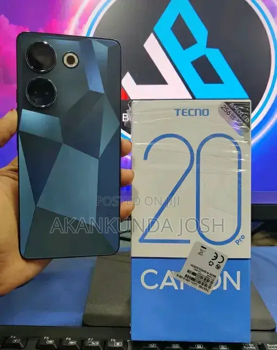 New Tecno Camon 20 256 GB Black