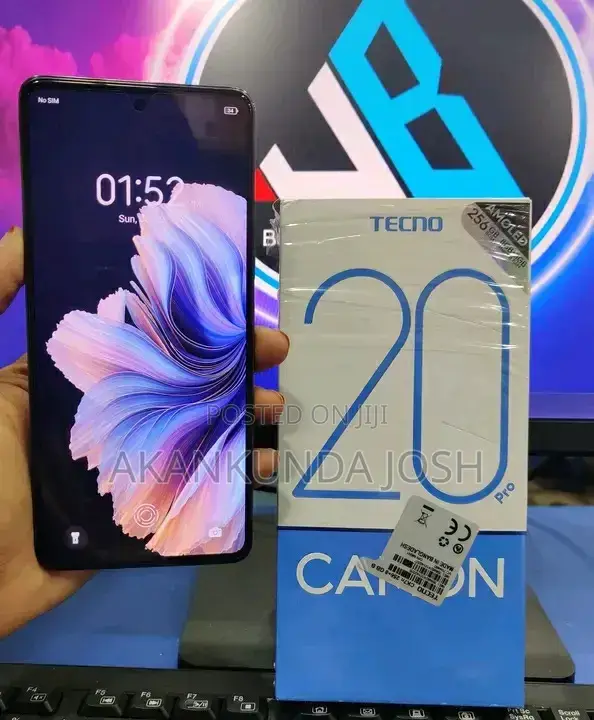 New Tecno Camon 20 256 GB Black