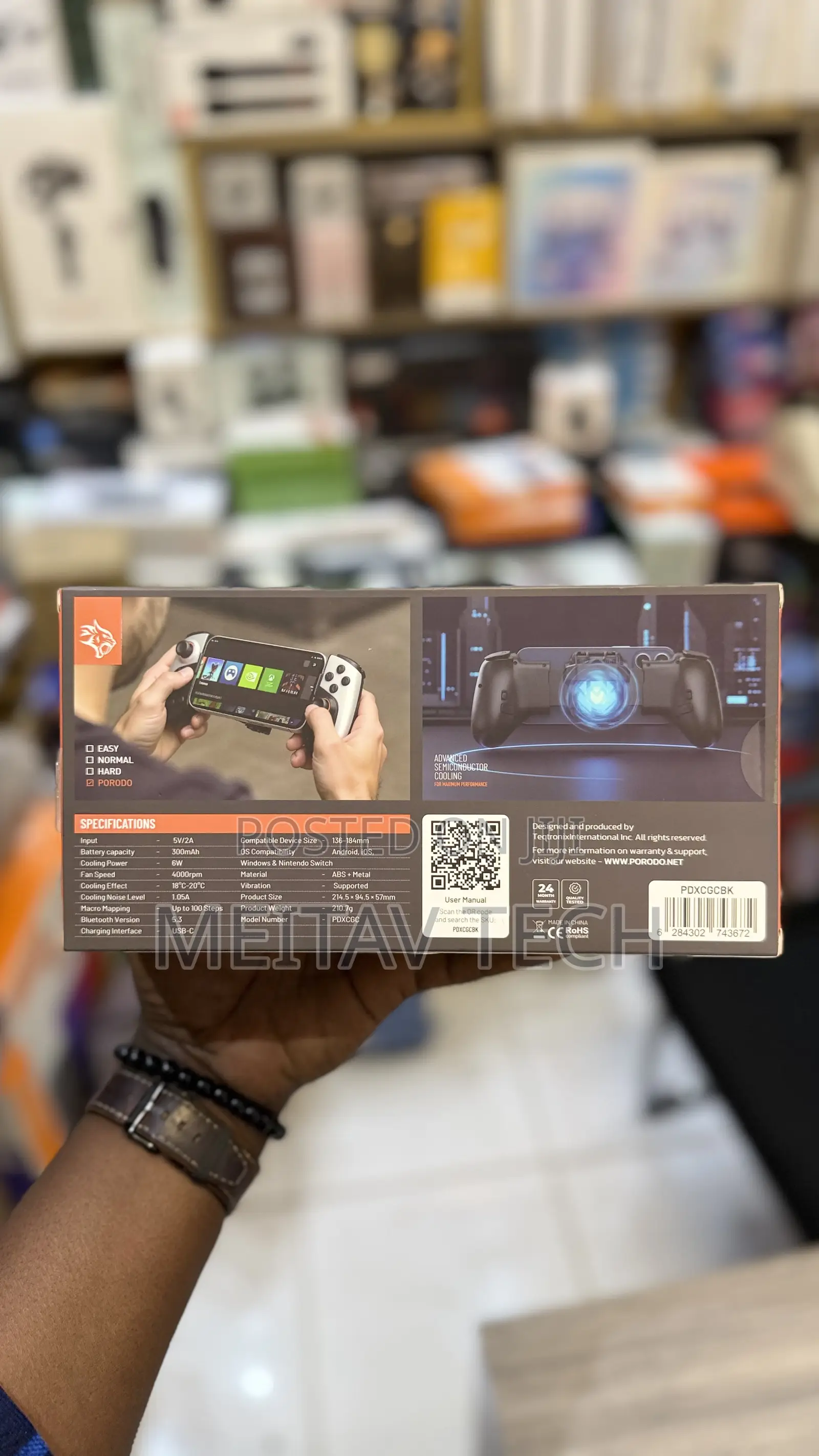 Porodo Gaming Chillcore Cooling Game Controller