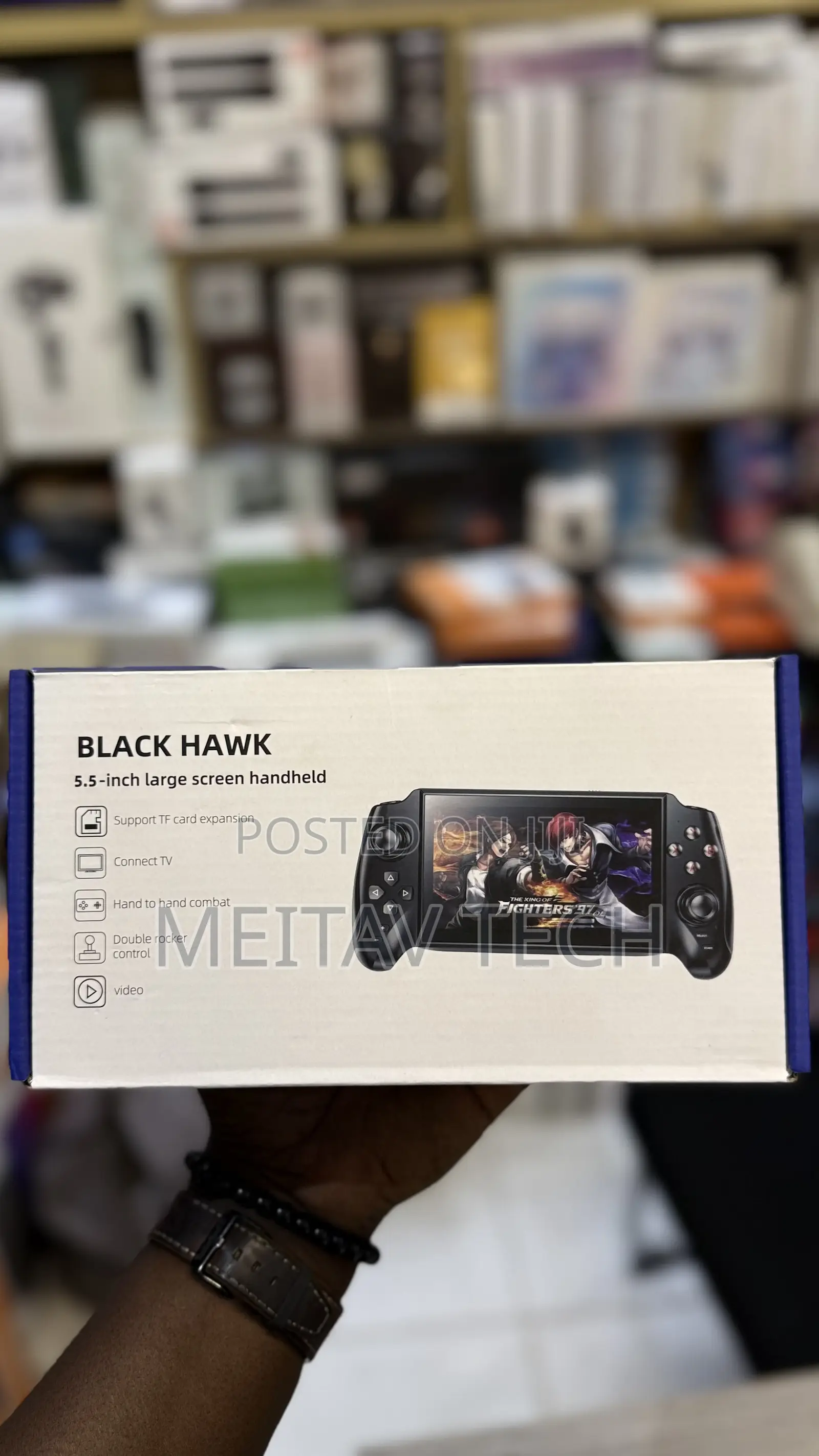 Black Hawk X13 Handheld Retro Game Console With 12,500 Built in Games