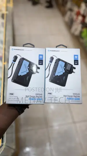 Powerology 10000mah Wall Charger Magsafe Power Bank 35w