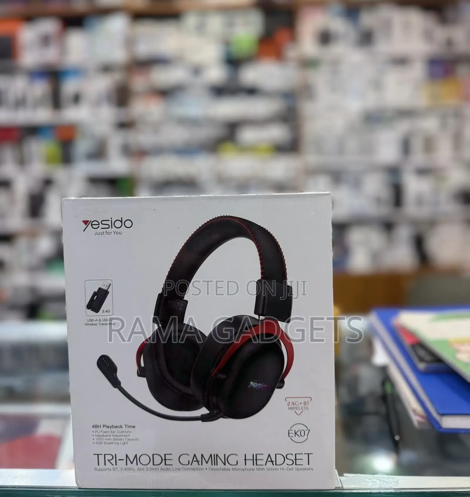 Yesido Ek07 Tri-Mode Gaming Headset