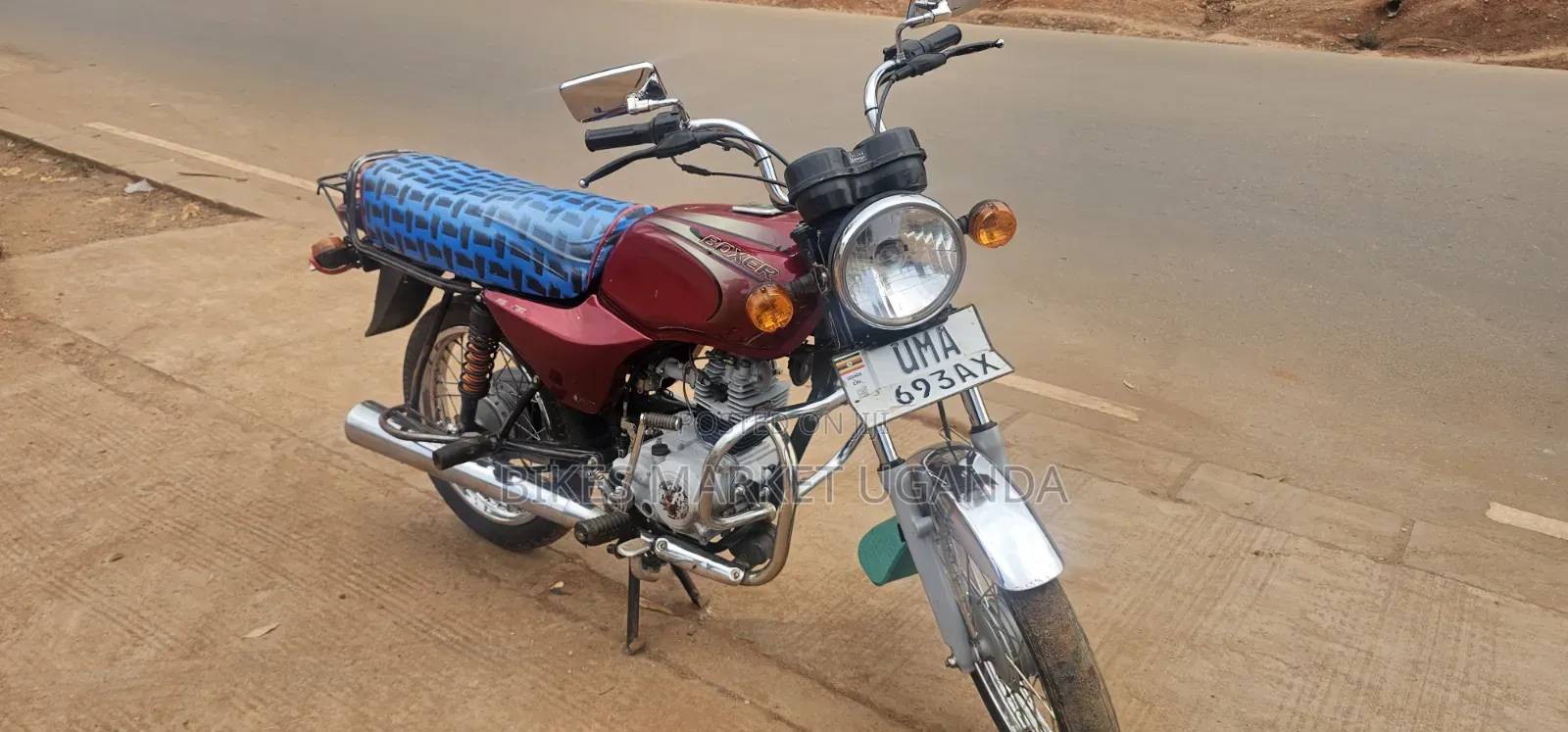 New Bajaj Boxer 2025 Red
