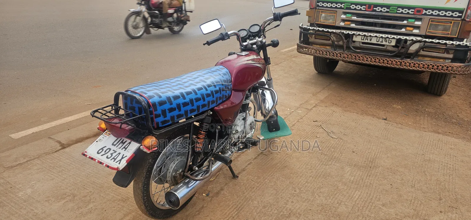 New Bajaj Boxer 2025 Red