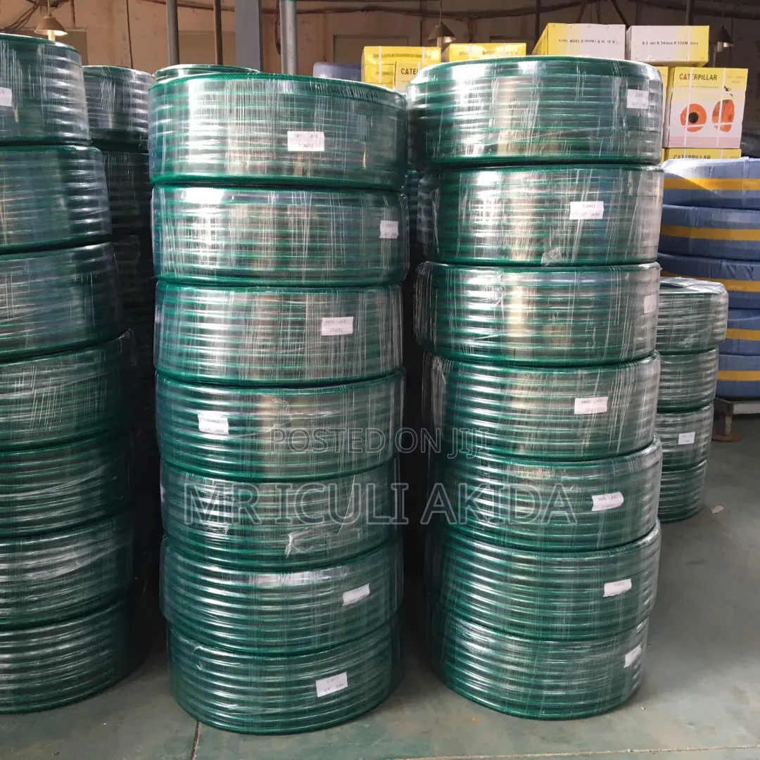 50meters 1⁄2inch Green Reinforced PVC Garden Hose Pipe.