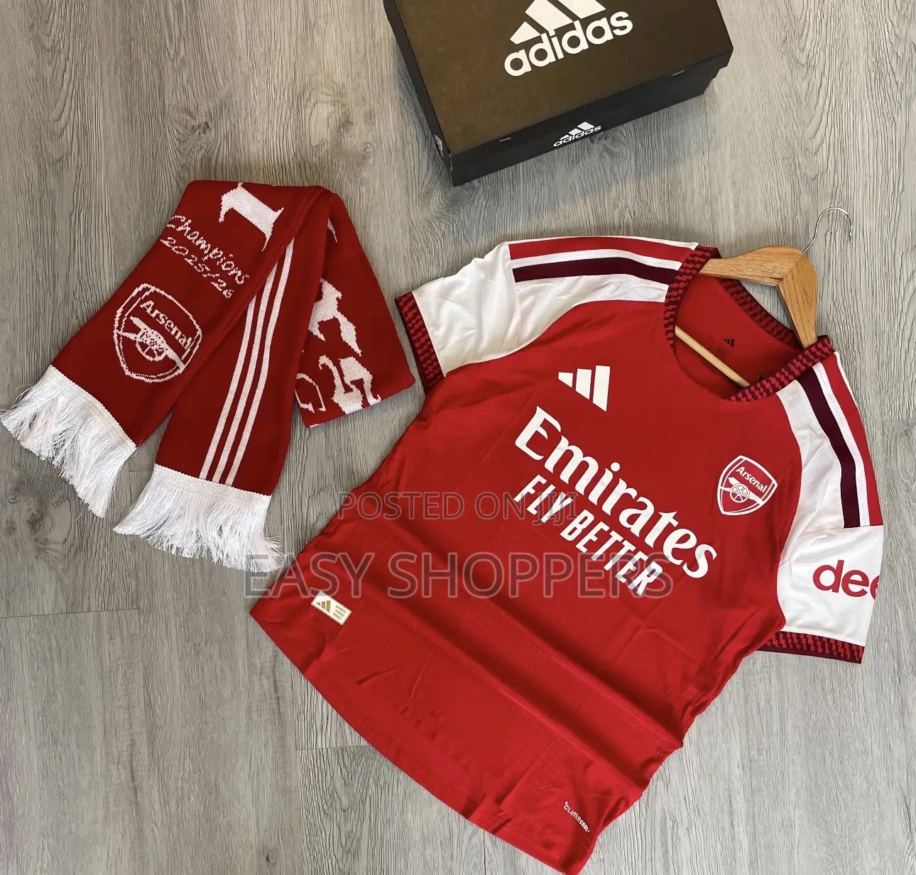 Arsenal F.C. Football Scarf Commemorative Uefa Champions League Final