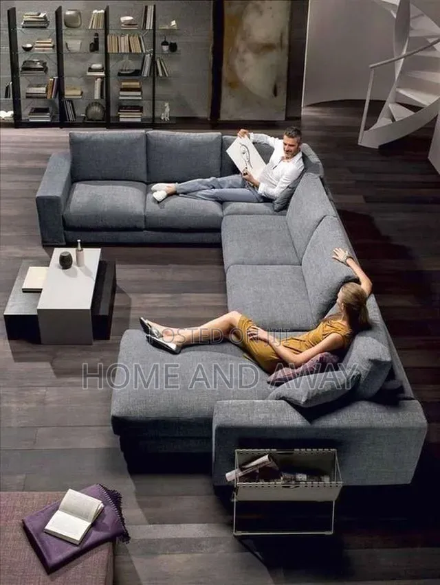 Hollywood Sectional U Sofas in Any Colour or Material From 2,000,000/-