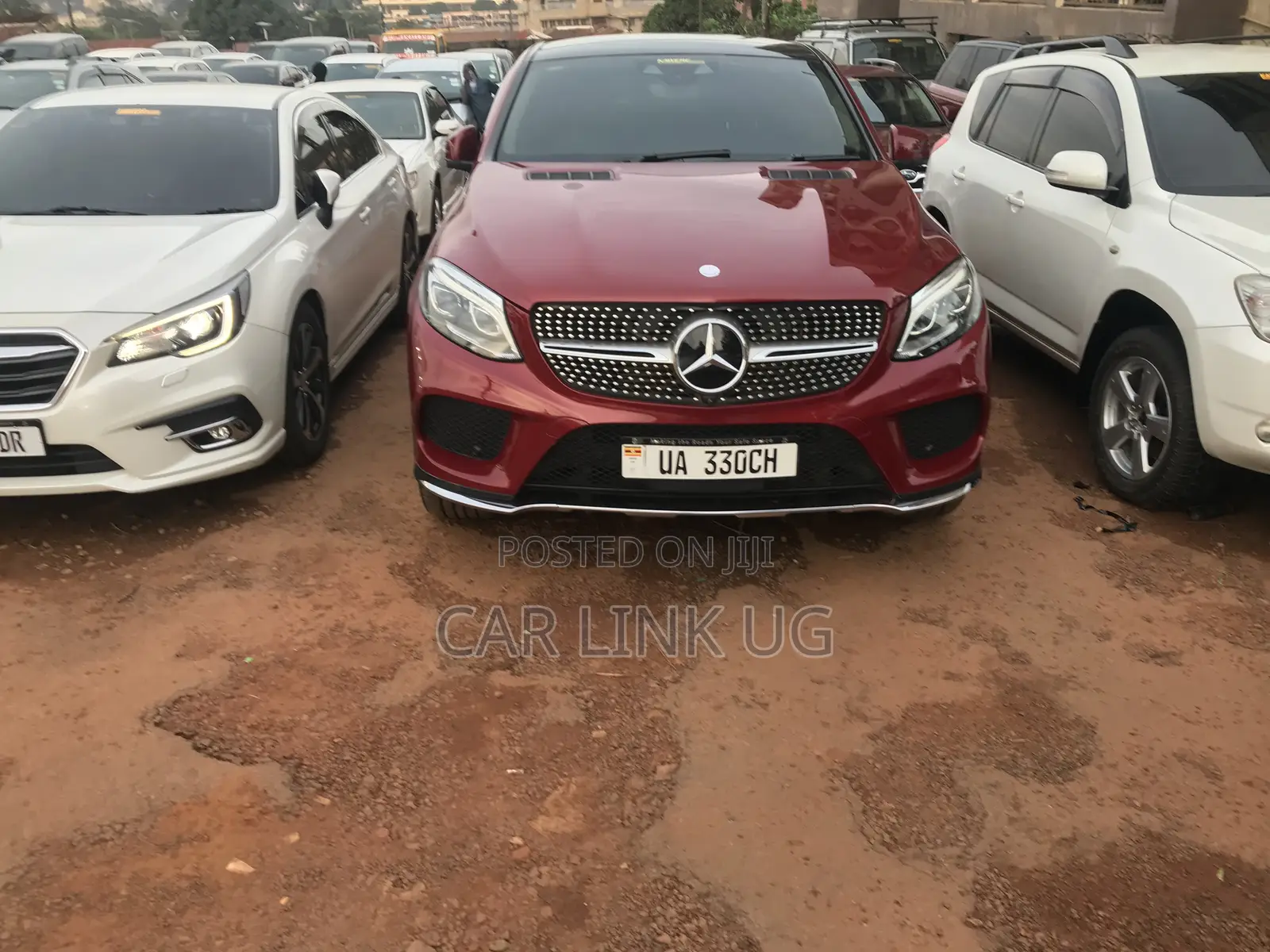 Mercedes-Benz GLE-Class 2017 Maroon