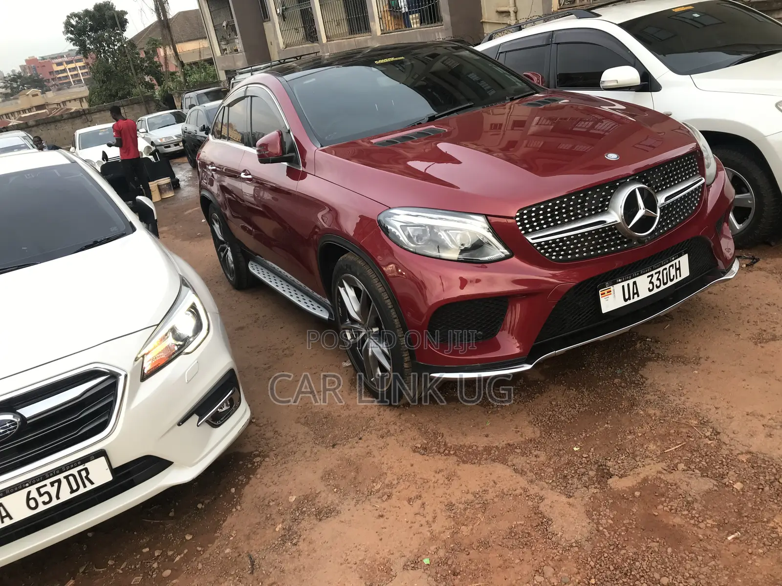 Mercedes-Benz GLE-Class 2017 Maroon