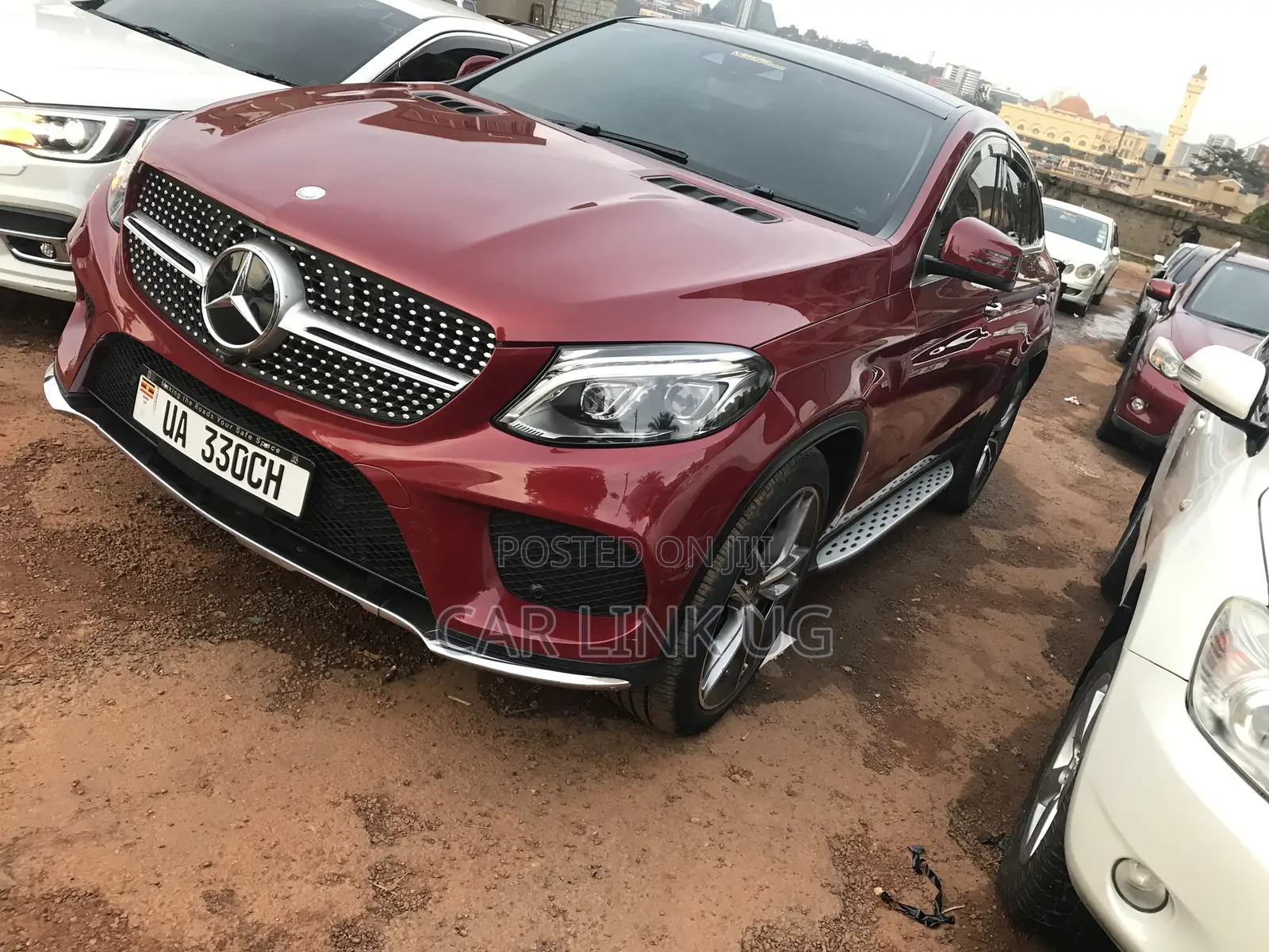 Mercedes-Benz GLE-Class 2017 Maroon