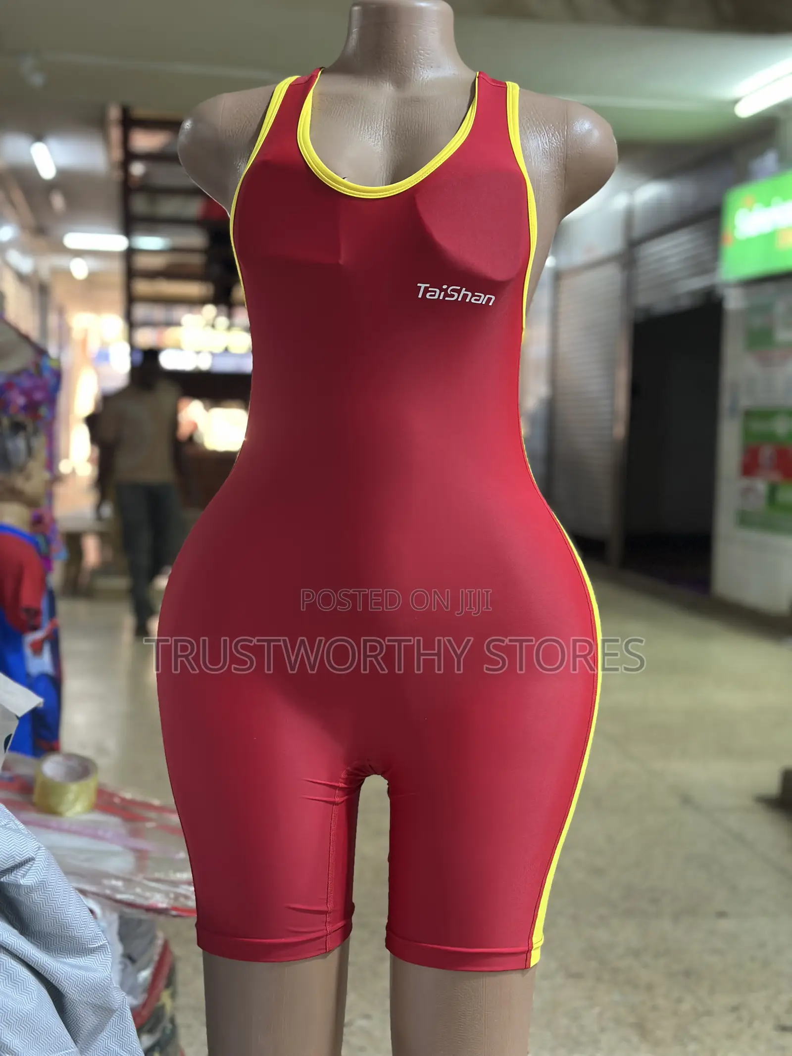 Red With Yellow Costume - Unisex