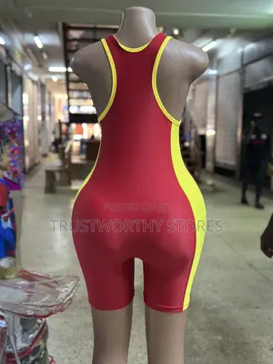 Red With Yellow Costume - Unisex
