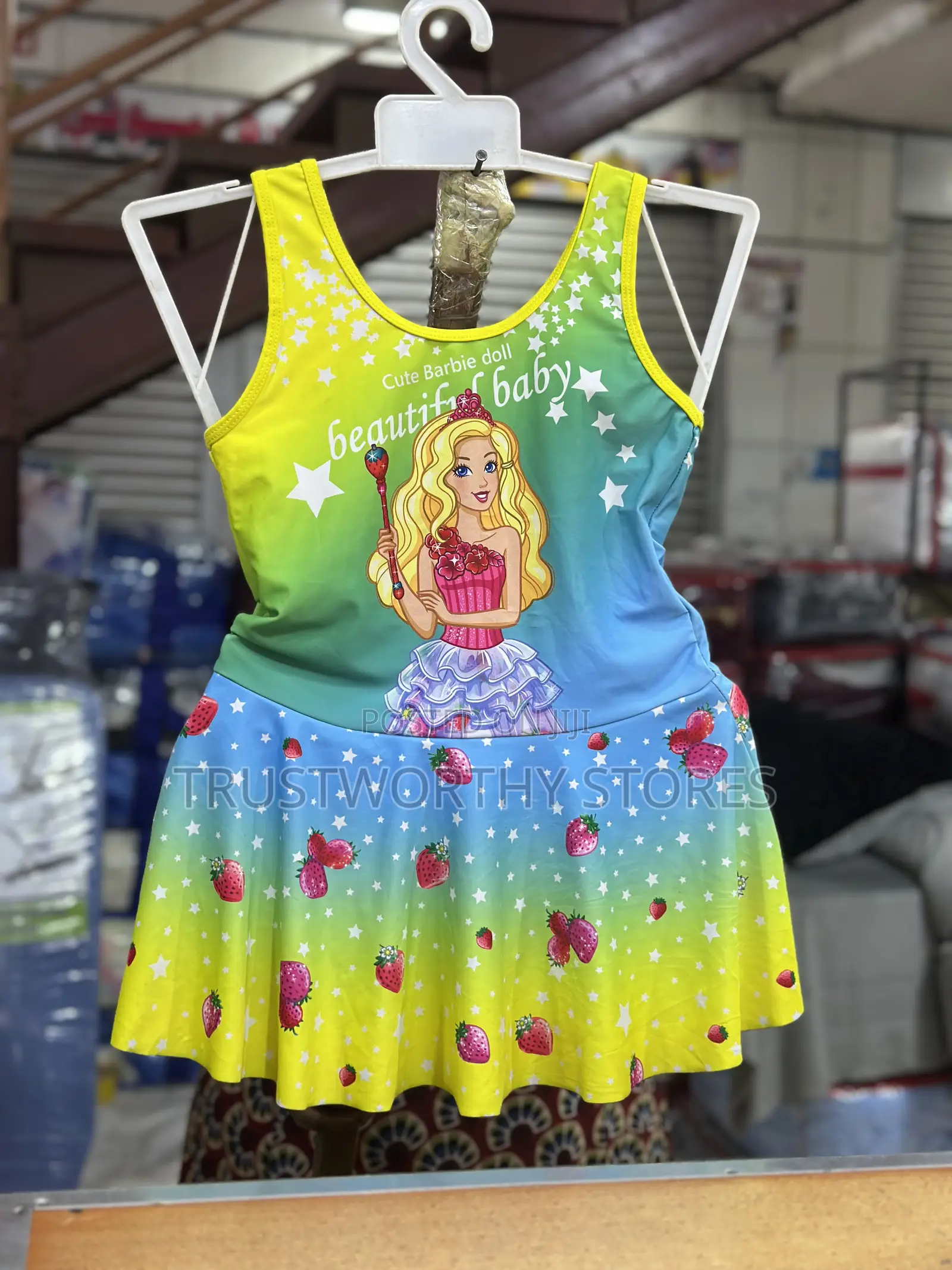 Cutie Barbie Kid’S Swimming Costume