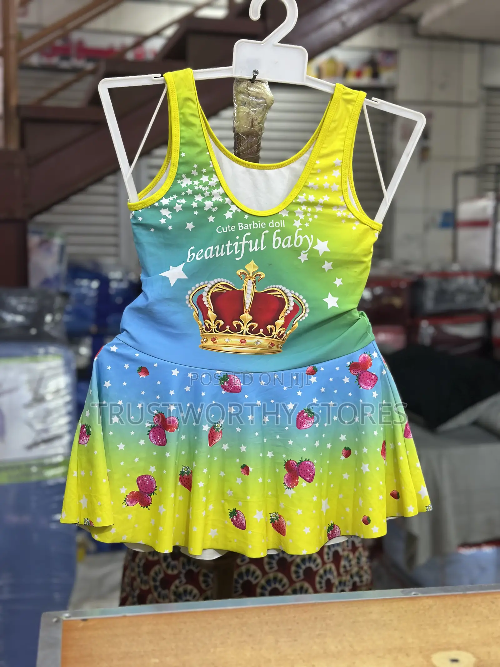 Cutie Barbie Kid’S Swimming Costume