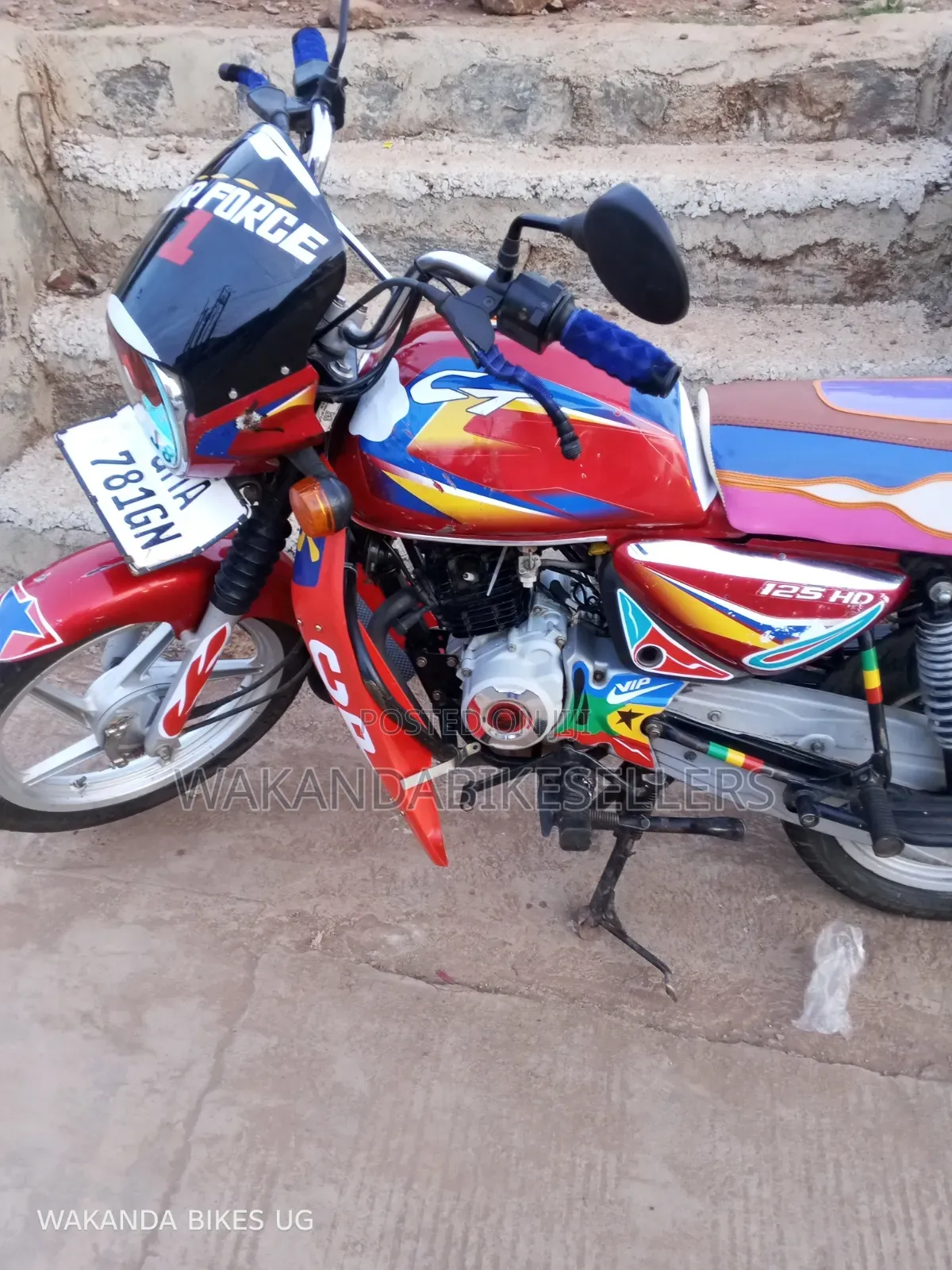 Bajaj Boxer 125 2024 Red