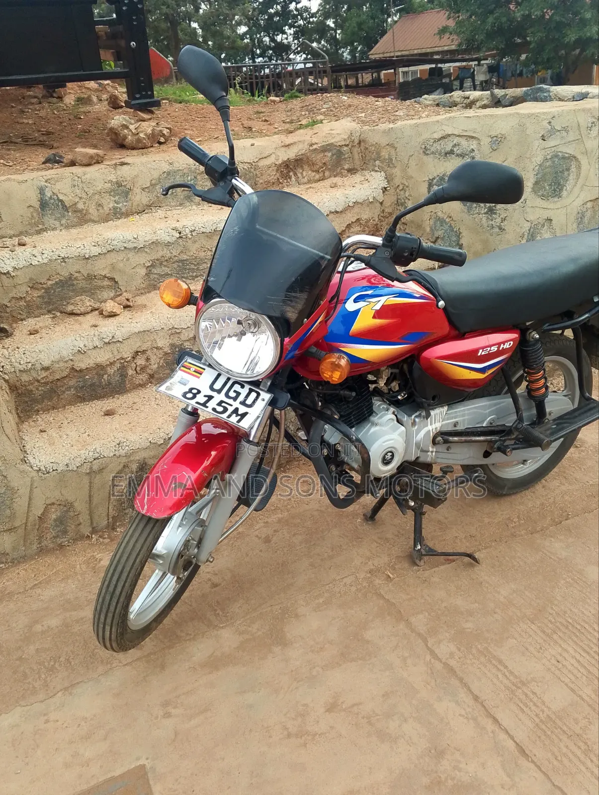 Bajaj Boxer 125 2024 Red