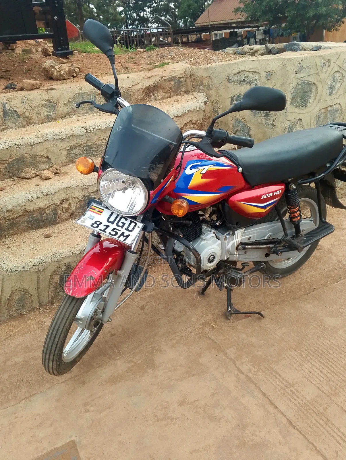 Bajaj Boxer 125 2024 Red