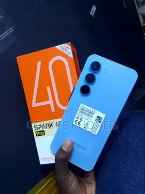 New Tecno Spark 40 Pro 256 GB Blue