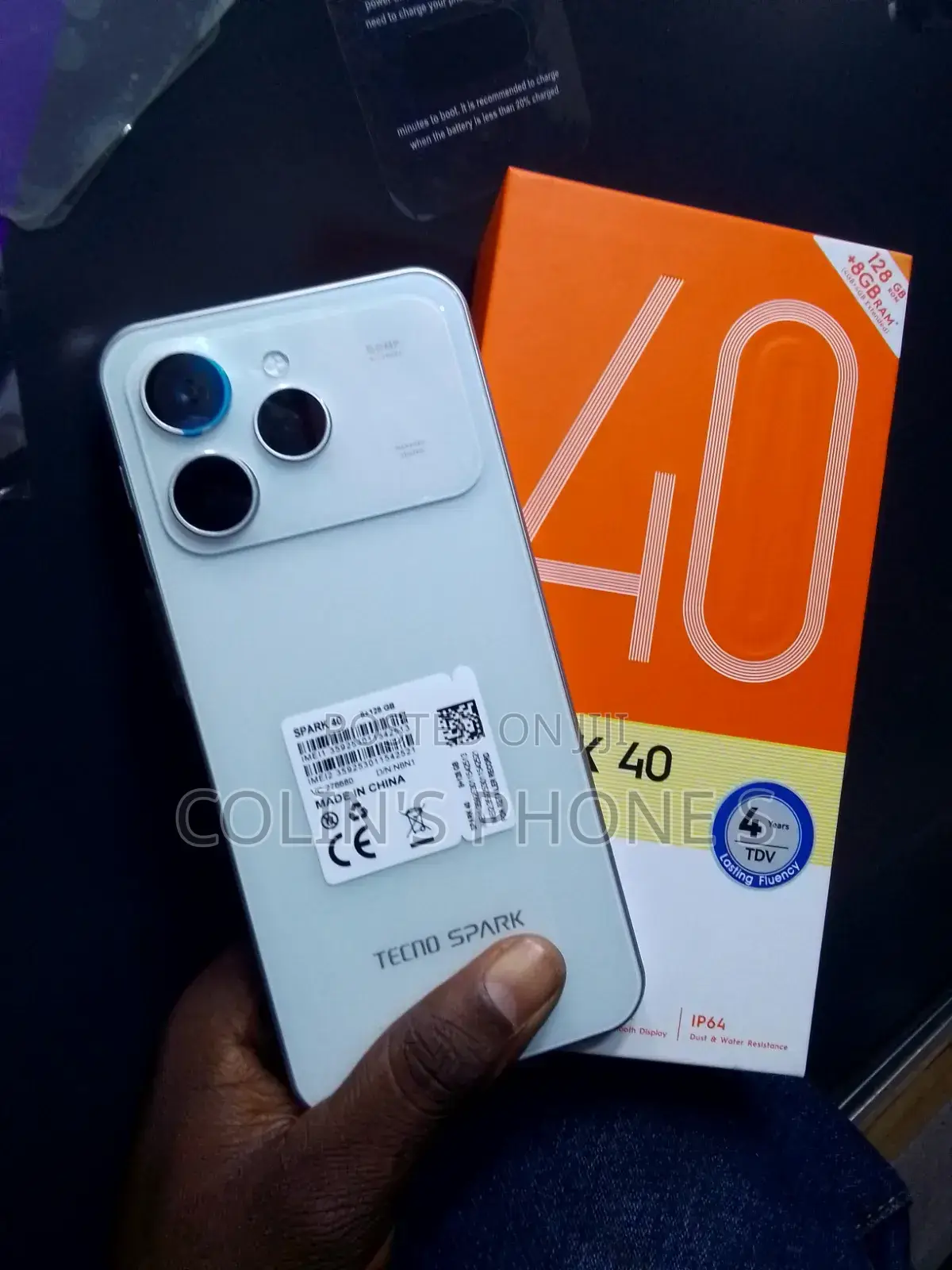 New Tecno Spark 40 256 GB White