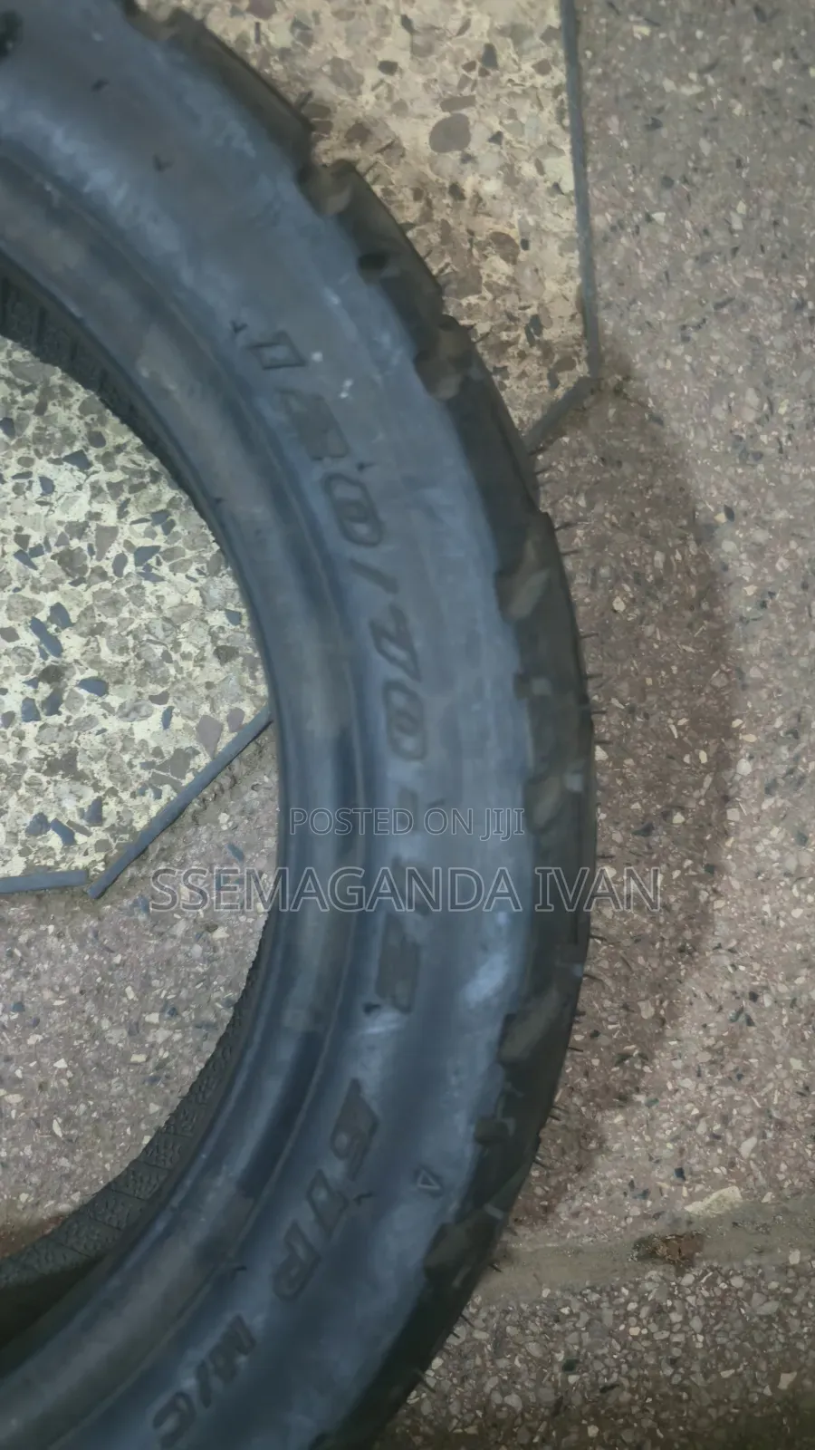 120/70-12 Bike Hiko Tyre Original