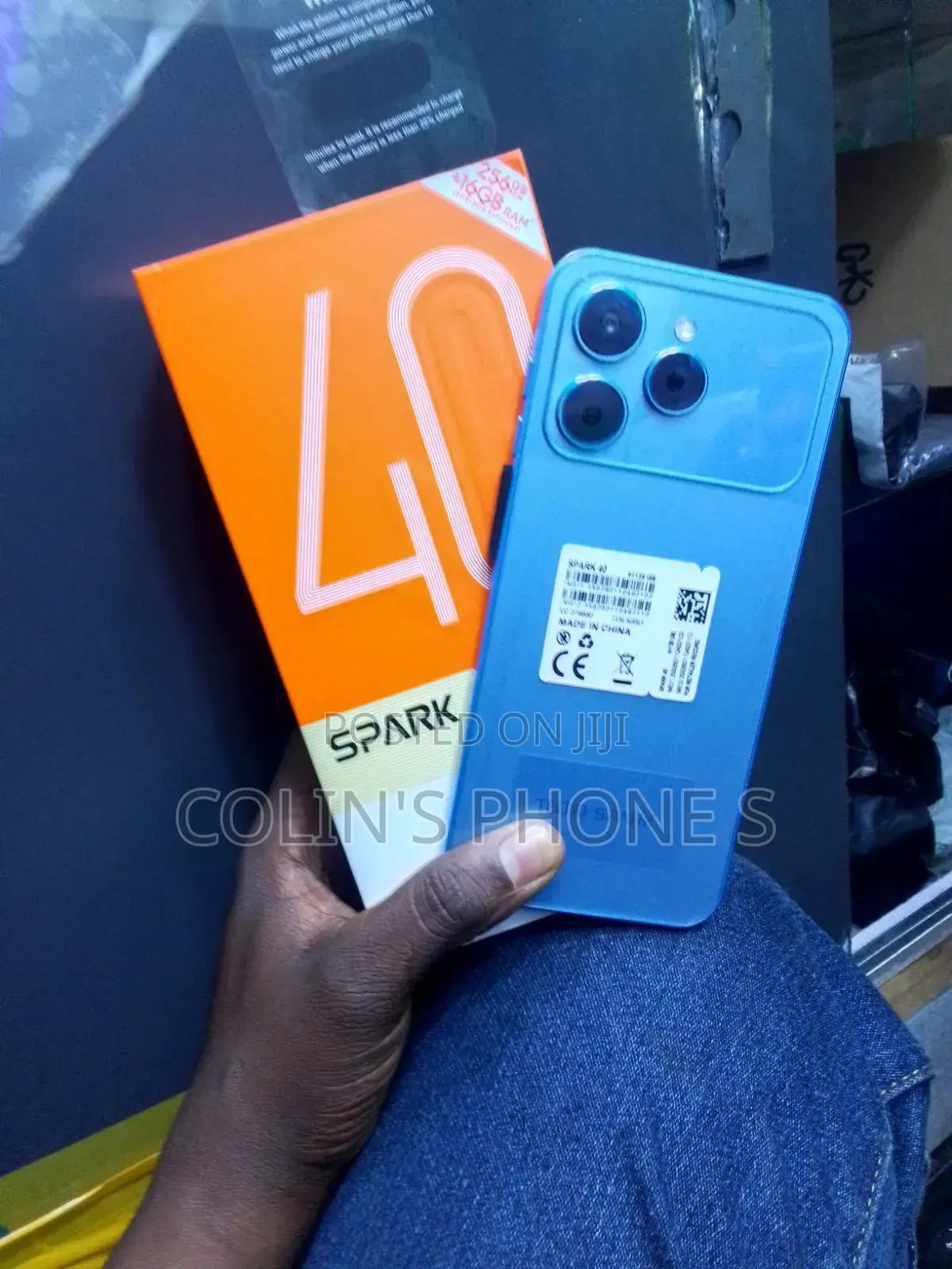 New Tecno Spark 40 256 GB Blue