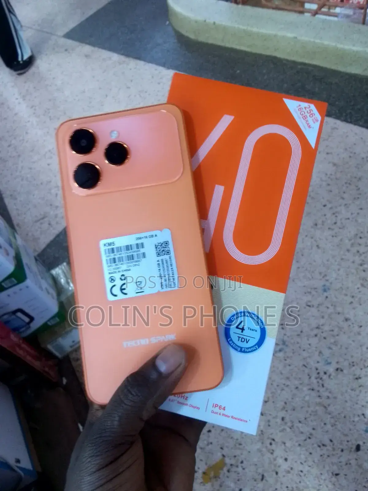 New Tecno Spark 40 256 GB Gold