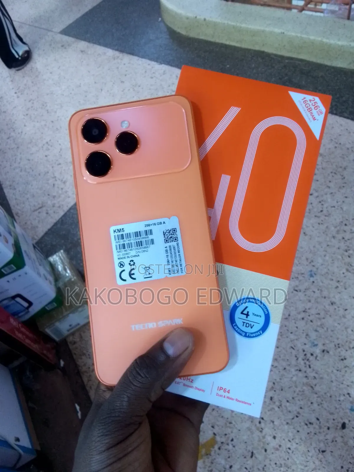 New Tecno Spark 40 256 GB Gold