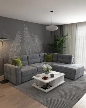 Simple Grey Sofa