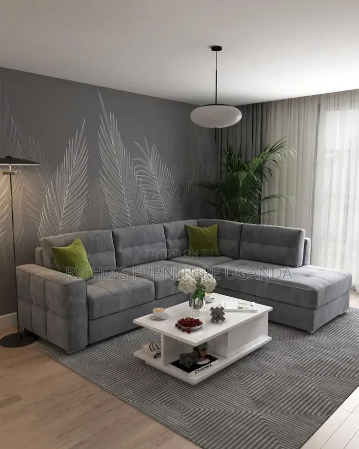 Simple Grey Sofa