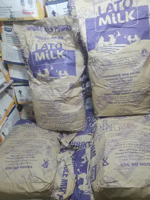 Lato Milk Powder 25kgs at 410,000shs Per Bag