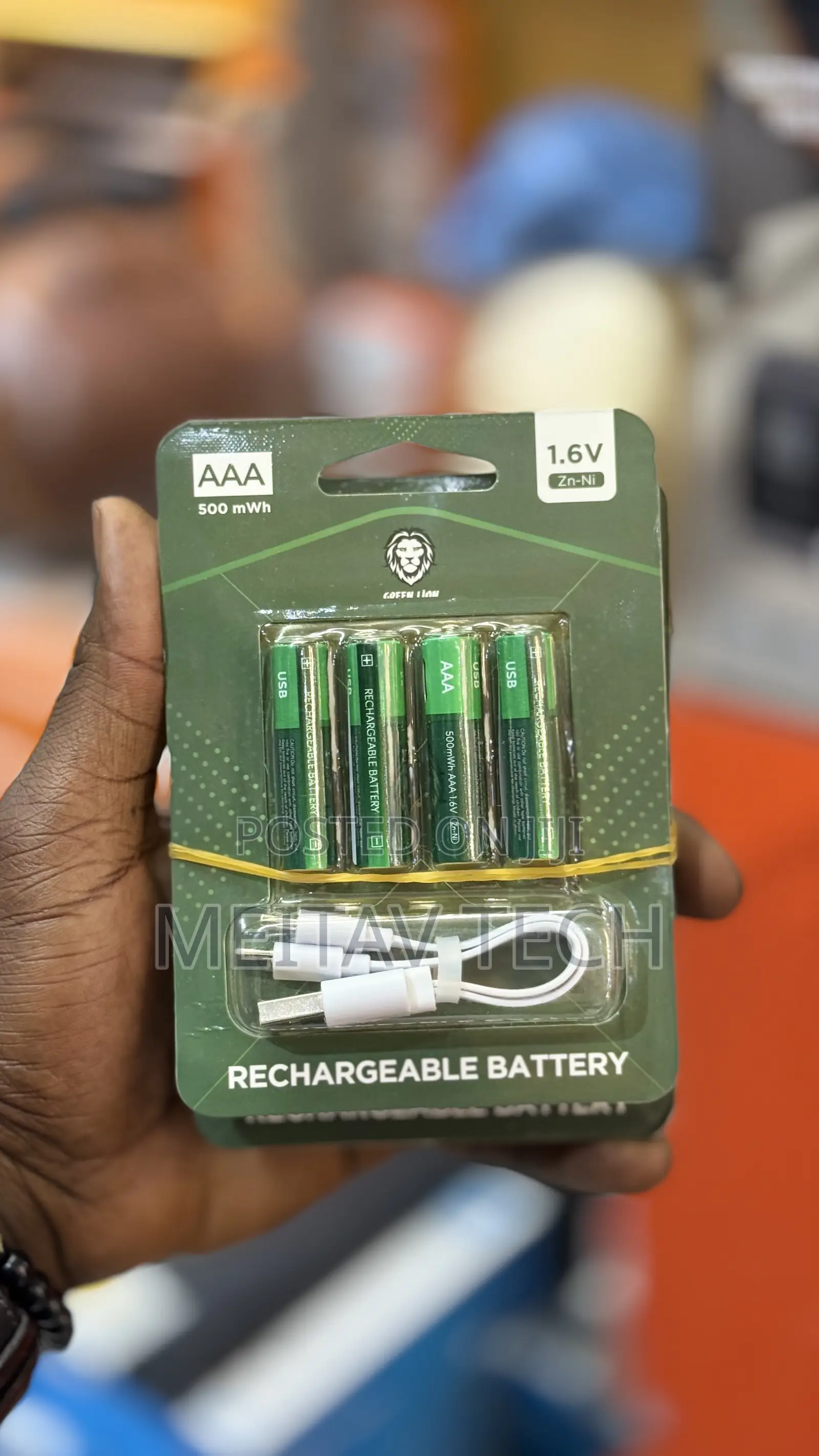 Green Lion Rechargeable Battery Aaa 1.6v Alkaline Battery