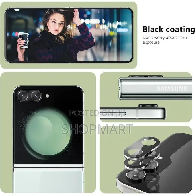 Glass for Samsung Galaxy Z Flip 5 Front Screen Protector 3 Pack