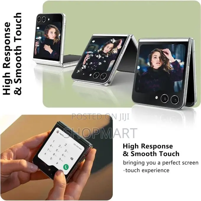 Glass for Samsung Galaxy Z Flip 5 Front Screen Protector 3 Pack